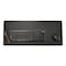 Dacasso Black Leatherette 30" x 12.5" Keyboard/Mouse Desk Mat PR-1043 - alternate 3